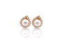Boucles d'oreilles Boucles d'oreilles en platine et or blanc, diamants et perles mabé 58 Facettes 26763dv