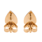 Boucles d'oreilles Ginette NY Boucles d'oreilles Puces Bliss Or rose 58 Facettes 2677105CN