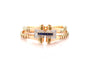 Bracelet Boucheron - Bracelet en or jaune 18K saphirs et diamants 58 Facettes 26774