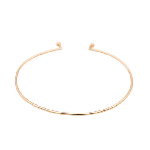 Bracelet Ginette NY - Bracelet jonc en or rose 18 carats 58 Facettes 2678593CN