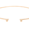 Bracelet Ginette NY - Bracelet jonc en or rose 18 carats 58 Facettes 2678593CN