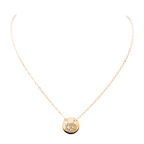 Collier Ginette NY Little Monogram - Collier en or rose 58 Facettes 2678597CN