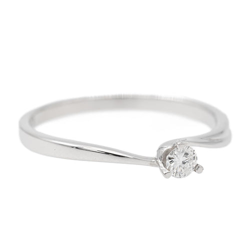 Bague 54 Bague Solitaire Or blanc Diamant 58 Facettes 2682326CD