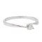 Bague 54 Bague Solitaire Or blanc Diamant 58 Facettes 2682326CD