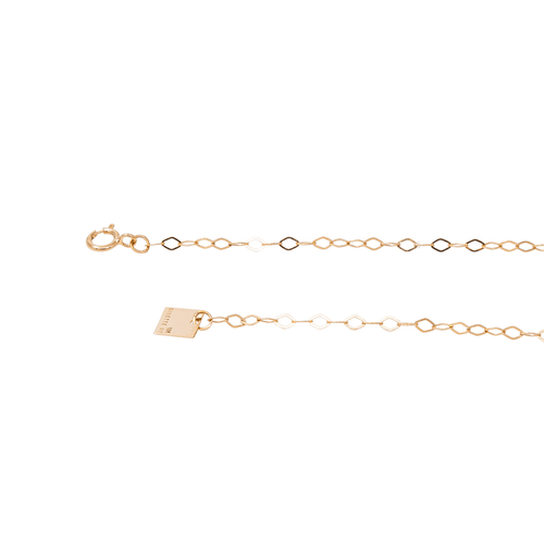 Collier Ginette NY - Collier pendentif Jumbo Donut en or rose 18 carats 58 Facettes 2682452CN