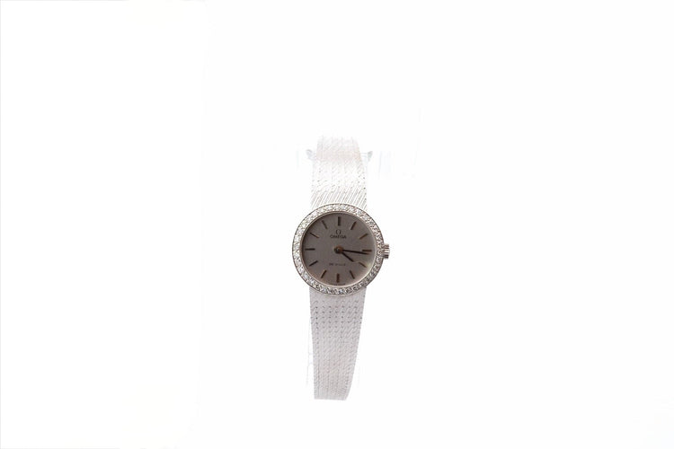 Montre Omega De Ville - Montre en or 18k et diamants 58 Facettes 26841dv