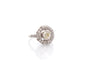Bague 53.5 Bague Art déco en platine avec diamants 1,11 ct 58 Facettes 26863-26531a