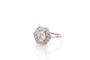 Bague 55 Bague en platine avec diamant 0,89 ct 58 Facettes 26864-26982