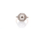 Bague 53.5 Bague en or 18k et platine avec diamant 1,24 ct 58 Facettes 26865-26717
