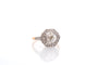 Bague 53.5 Bague en or 18k et platine avec diamant 1,24 ct 58 Facettes 26865-26717
