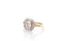 Bague 54 Bague Art déco en platine et or 18k avec diamants 58 Facettes 26872-26984