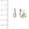 Boucles d'oreilles Boucles d’oreilles - Puces en or blanc 18 carats, perles et diamants 58 Facettes 26902