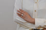 Bague 51 Dior - Bague modèle Gourmette en or 18k et diamants 58 Facettes 26906dv