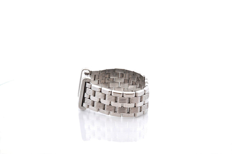 Montre OJ Perrin - Montre en acier et diamants 58 Facettes 26907dv