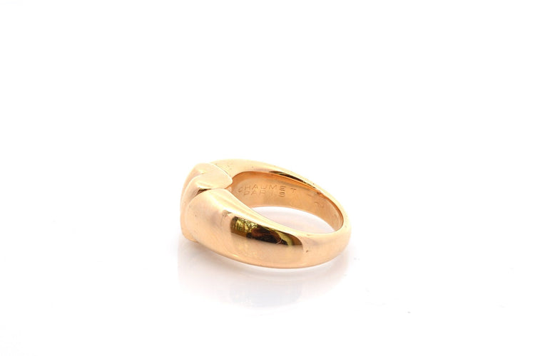 Bague 52 Chaumet - Bague cœur en or jaune 18k 58 Facettes 26917dv