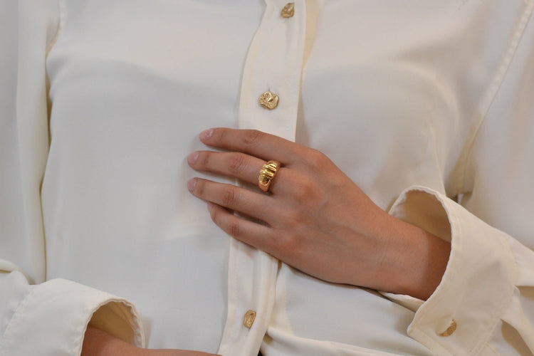 Bague 52 Chaumet - Bague cœur en or jaune 18k 58 Facettes 26917dv