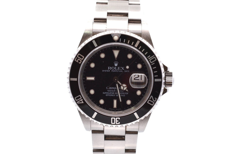 Montre Rolex Oyster Perpetual Submariner - Montre en acier 40 mm 58 Facettes 26943