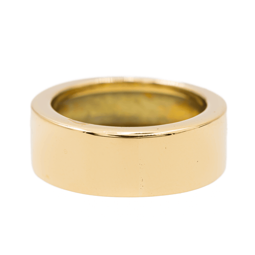 Bague 47.5 Bague solitaire en or jaune et blanc 18 carats avec diamant 58 Facettes 2697404CN