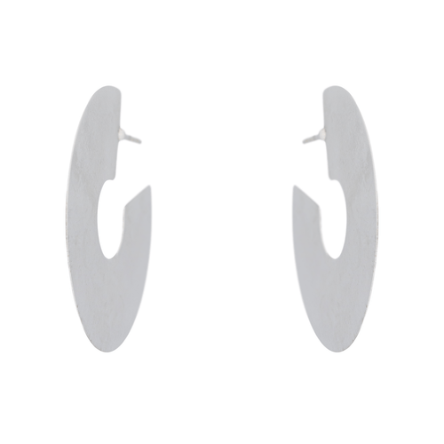 Boucles d'oreilles Boucles d'oreilles Créoles Or blanc 58 Facettes 2699668CN