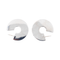 Boucles d'oreilles Boucles d'oreilles Créoles Or blanc 58 Facettes 2699668CN