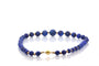 Collier Collier de perles en lapis-lazuli et or 18 carats 58 Facettes 26997