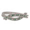 Bracelet Bracelet Or blanc Diamant, Emeraude 58 Facettes 2699806CN