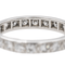 Bague 51 Alliance - Bague en or blanc 18 carats et diamants 58 Facettes 2700178CN