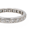 Bague 51 Alliance - Bague en or blanc 18 carats et diamants 58 Facettes 2700178CN