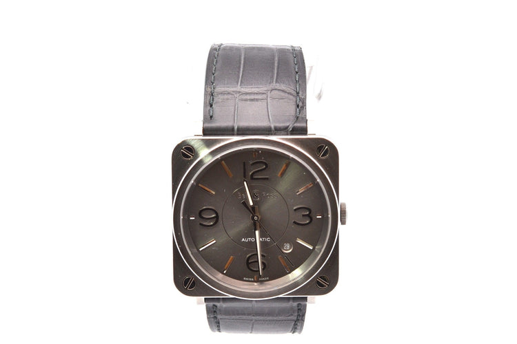 Montre Bell & Ross BRS-92 - Montre automatique 39 mm sur cuir 58 Facettes 27044