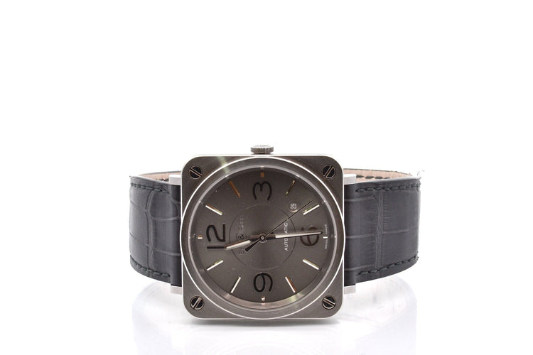 Montre Bell & Ross BRS-92 - Montre automatique 39 mm sur cuir 58 Facettes 27044