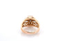 Bague 55 Bague vintage en or jaune 18k et diamants 58 Facettes 27091