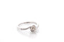 Bague 53.5 Bague ancienne en or blanc 18k et diamants 0,93 ct 58 Facettes 27096-27101b