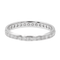 Bague 61 Bague Alliance Or blanc Diamant 58 Facettes 2711805CN
