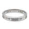Bague 53 Alliance - Bague en or blanc 18 carats et diamants 58 Facettes 2711886CN