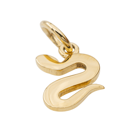 Pendentif Dodo Pomellato - Pendentif serpent en or jaune 18 carats 58 Facettes 2711909CN