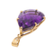Pendentif Pendentif Or jaune Améthyste, Diamant 58 Facettes 2711913CN