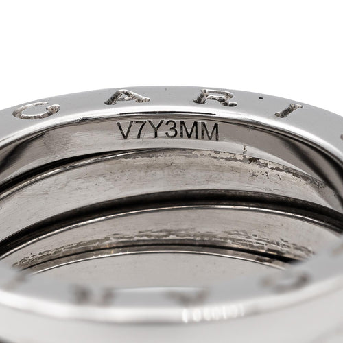 Bague 53 Bulgari B.Zero1 - Bague en or blanc 18 carats 58 Facettes 2711916CN