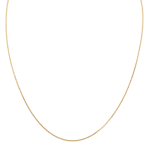 Collier Collier - Chaîne maille forçat en or rose 18 carats 58 Facettes 2717305CN