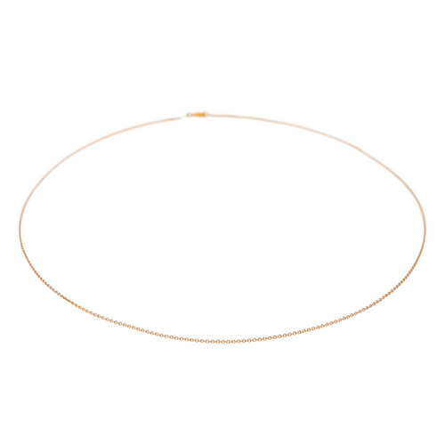 Collier Collier chaîne maille forçat en or jaune 18 carats 58 Facettes 2717308CN