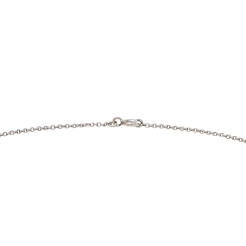 Collier Collier Chaîne + pendentif Or blanc, Platine Diamant 58 Facettes 2722615CN