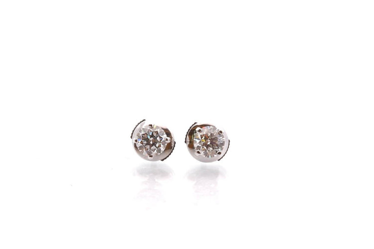 Boucles d'oreilles Boucles d’oreilles - Diamants D/VVS2 en or 18k 58 Facettes 27250-27251