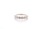 Bague Demi-alliance - Bague demi-jonc en diamants 58 Facettes 27253dv