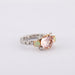 Bague 58 Bague Morganite Opales 58 Facettes DV0013-3R