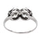 Bague 53 Bague Toi et Moi Platine Diamant 58 Facettes 2735890CN