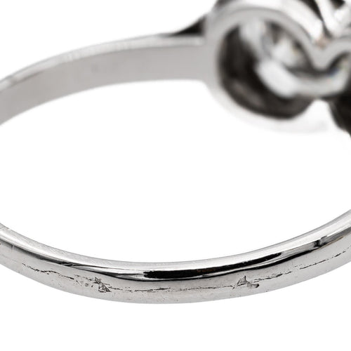 Bague 53 Bague Toi et Moi Platine Diamant 58 Facettes 2735890CN
