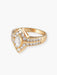 Bague 54 Bague Navette en Diamants, Or Jaune 58 Facettes DV0032-15