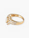 Bague 54 Bague Navette en Diamants, Or Jaune 58 Facettes DV0032-15