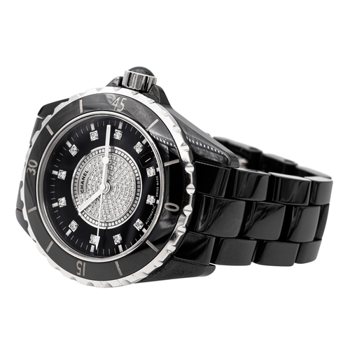 Montre Chanel Montre J12 Céramique Diamant 58 Facettes 2737223CN