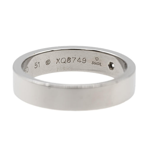 Bague 51 Cartier Bague Alliance Le C Platine Diamant 58 Facettes 2737243CN