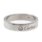 Bague 51 Cartier Bague Alliance Le C Platine Diamant 58 Facettes 2737243CN